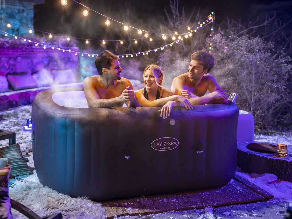 Bestway Lay-Z-Spa Maldives HydroJet Pro 6001U - 201x201x80 cm - Piscina hidromasaje spa