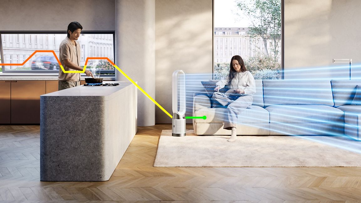 Purificador Dyson Purifier Cool PC1 (Blanco)