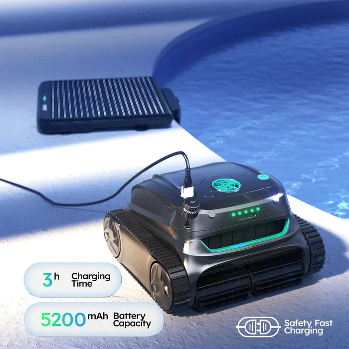 Robot Limpiafondos Inalámbrico WYBOT S2 Solaire con Auto-recarga Solar